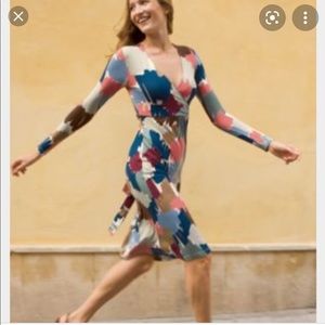 Boden Elena Jersey Wrap Dress